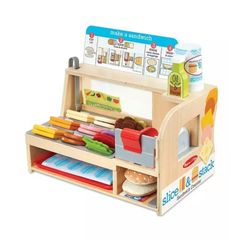 Melissa & Doug Wooden Sandwich Counter