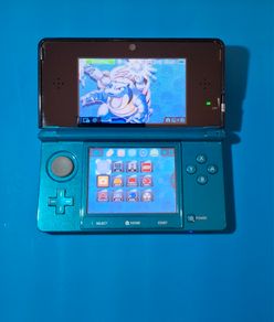 3DS Aqua Blue (Modded)
