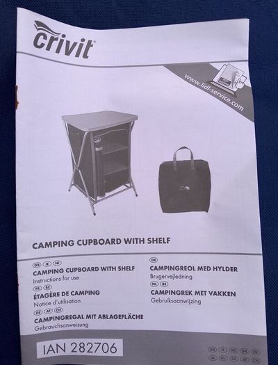 Camping cupboard