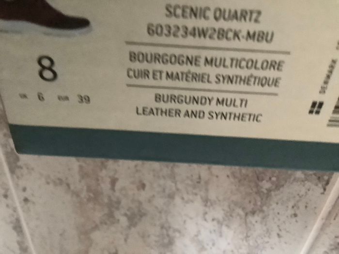 Earth Burgundy Trainers