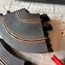 Vintage Scalextric Job Lot. Track, Figures, Hut, Controllers, Power Unit & Spares Image 5
