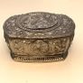 Antique Silver Plated Trinket Box Image 4