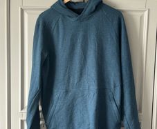 Lululemon Men's Yoga Hoodie Petrol Blue Large
