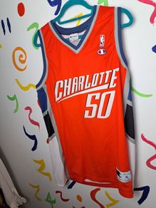 Vintage NBA Jersey Charlotte Bobcats Emeka Okafor