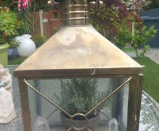 Mid Century lantern, very cool item, D18