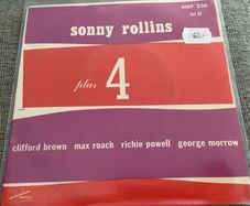 Sonny Rollins Plus 4 7" ep vinyl record