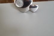 Clock heart shaped