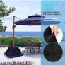 Parasol Base Weights Bag, Heavy-duty Parasol Sand Base up to 80 lbs, Removable Sand Base, Adjustable Diameter Garden Umbrella Base for All Kinds of Parasols (Round) Image 6