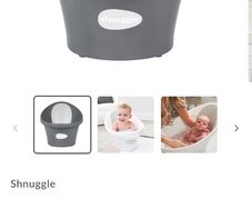 Grey Shnuggle Bath