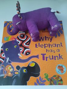 Tinga Tinga Tales Book and soft toy
