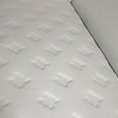 Standard 3ft Single Bed Frame + Clean Comfortable Mattress Set (White Wood)