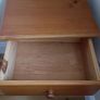 pine bedside locker Image 4