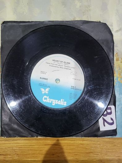 Blondie Heart Of Glass 7 inch single