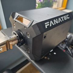 Fanatec sim racing rig.