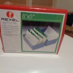 "Rexel" Budget Card Index Box for Sale