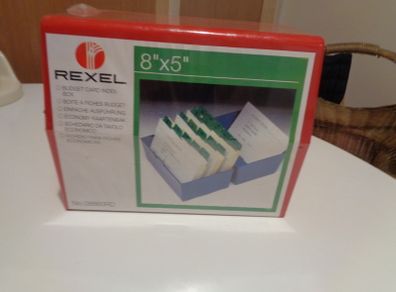 "Rexel" Budget Card Index Box for Sale