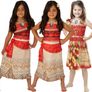 Fancy Dress/Kids Disney Official Classic Moana Costume Girls Hawaiian Princess Fancy Dress .. Price Drop Image 4