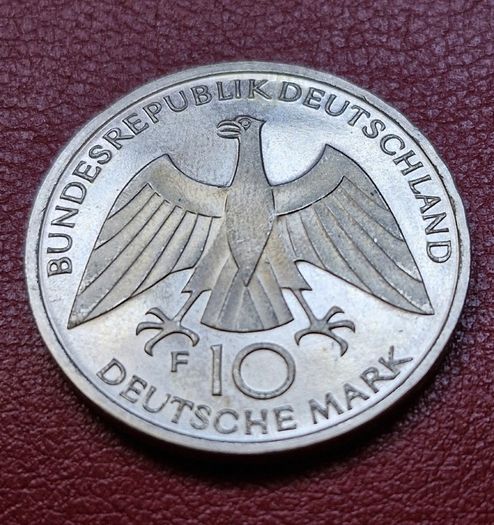 1972 F Silver Germany 10 Deutsche Mark Olympic Games in Munich