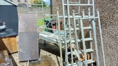 aluminum scaffolding