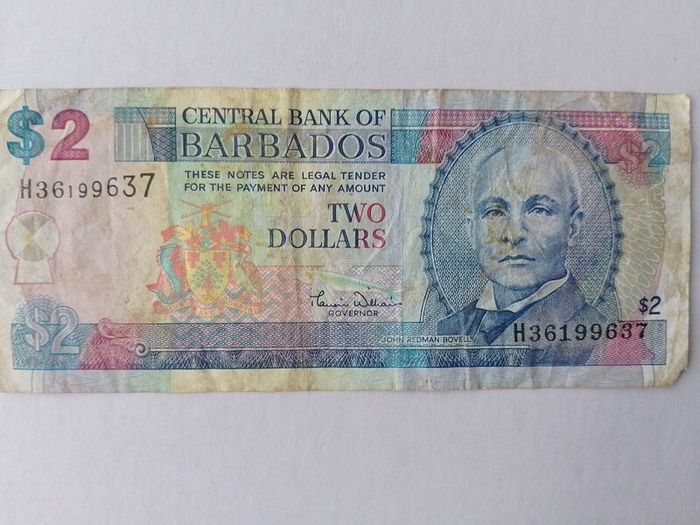Barbadian Banknote