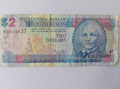 Barbadian Banknote