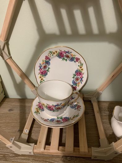 Antique 21 Piece Royal Tara China Tea Set   Teapot not for sale