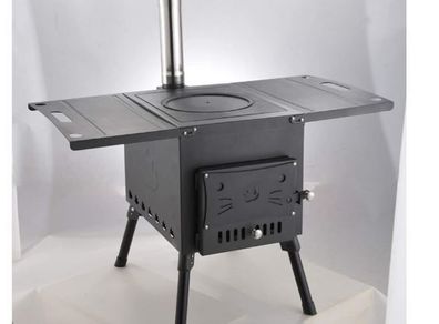 Cast Iron Outdoor Stove Portable Tent Wood Stove