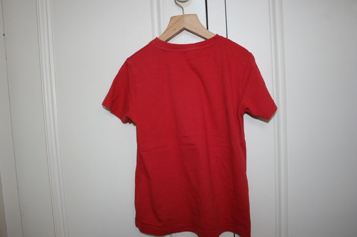 Boys Red Logo Short Sleeve Top Age 6 - 7 Years