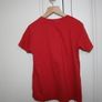 Boys Red Logo Short Sleeve Top Age 6 - 7 Years Image 2