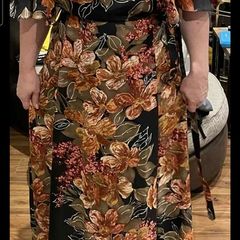 70s vintage handmade evening gown