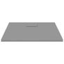 Shower Base Tray SMC Grey 80x80 cm Image 3