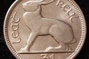 Ireland - 1968 - 3 Pence - Hare - UNC - KM.12a - [2077]