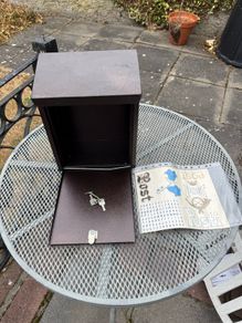 Metal postbox