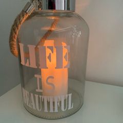 2 New Large Hurricane Lanterns