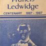 Francis Ledwidge Centenary 1887-1987. Booklet In Good Condition. Image 3