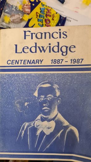 Francis Ledwidge Centenary 1887-1987. Booklet In Good Condition.