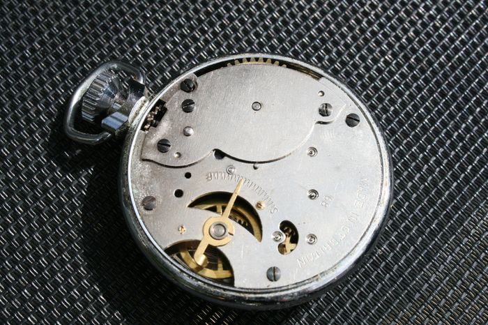 Vintage Ingersoll Pocket Watch working c1960
