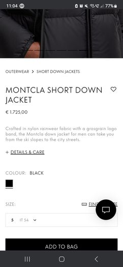 Moncler Montcla Replica Jacket