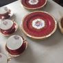 Crown staffordshire antique dinner/tea service Image 4