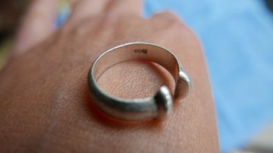 Vintage Sterling Silver Ring 5.g