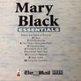 Mary Black.  CD. Essentials. Image 2