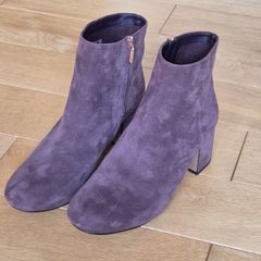 Clarks suede ankle boots