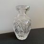 Heritage Irish Crystal small bulbous crystal vase. Image 3