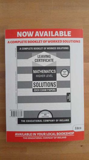 Maths Higher Level LC Exam Papers 2026