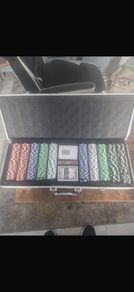 poker set new in case
