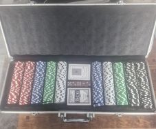 poker set new in case