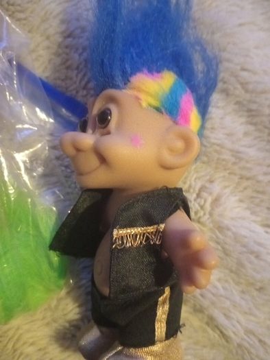 Punk rocker russ troll doll
