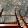Art Deco/Nouveau Antique Caned Seat Wooden Chairs Image 8