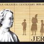 1976 Jersey The 100th Anniversary of the Birth of Dr. Lilian Mary Grandins Commemorative Stamps Presentation Pack Image 2