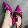 zara slingback heels Image 3